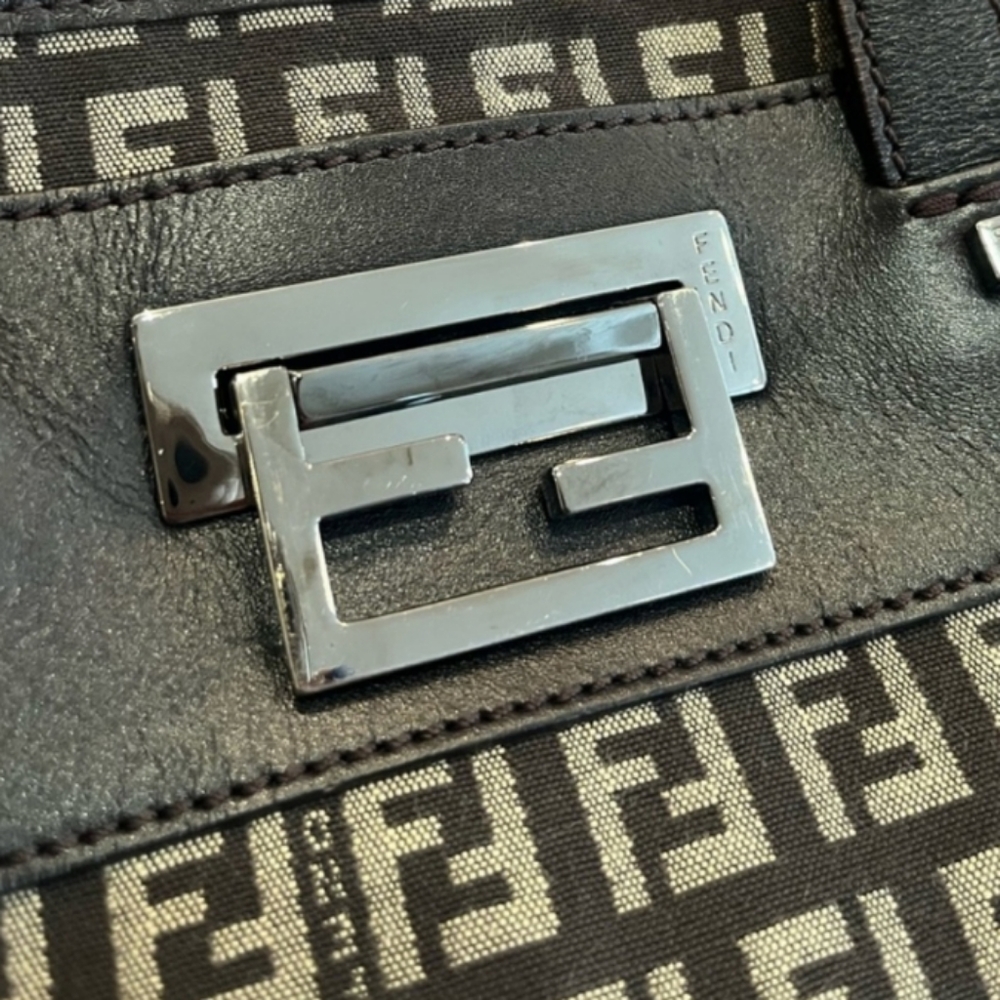 🤎Vintage Fendi Zucca Tote🤎 - Picture 3 of 11
